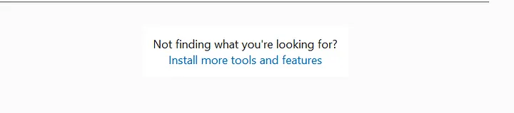 Visual Studio Install Tool